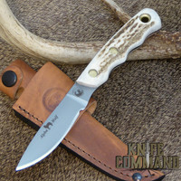 D2 blade and Stag handle.