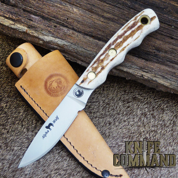 S30V blade and Stag handle.