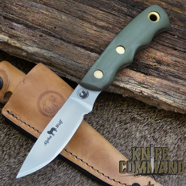 S30V blade and OD Green G-10 handle.