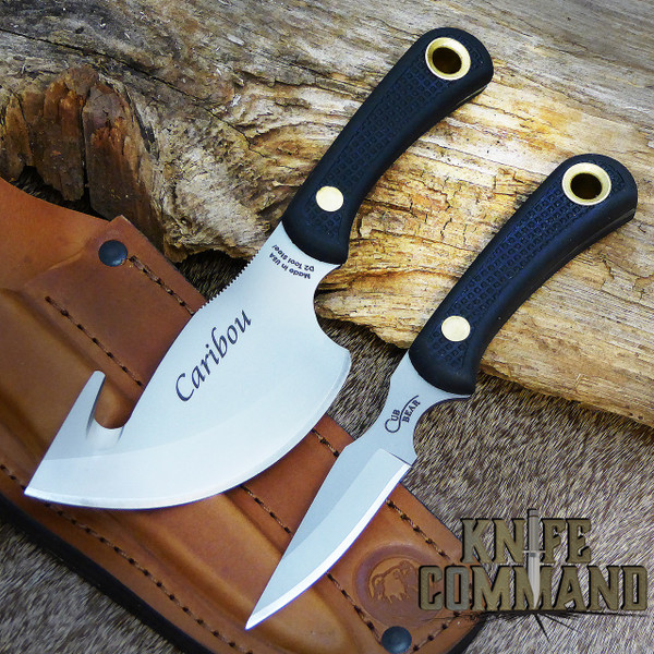 Knives of Alaska Caribou Suregrip Hunting Knife Combo 00015FG