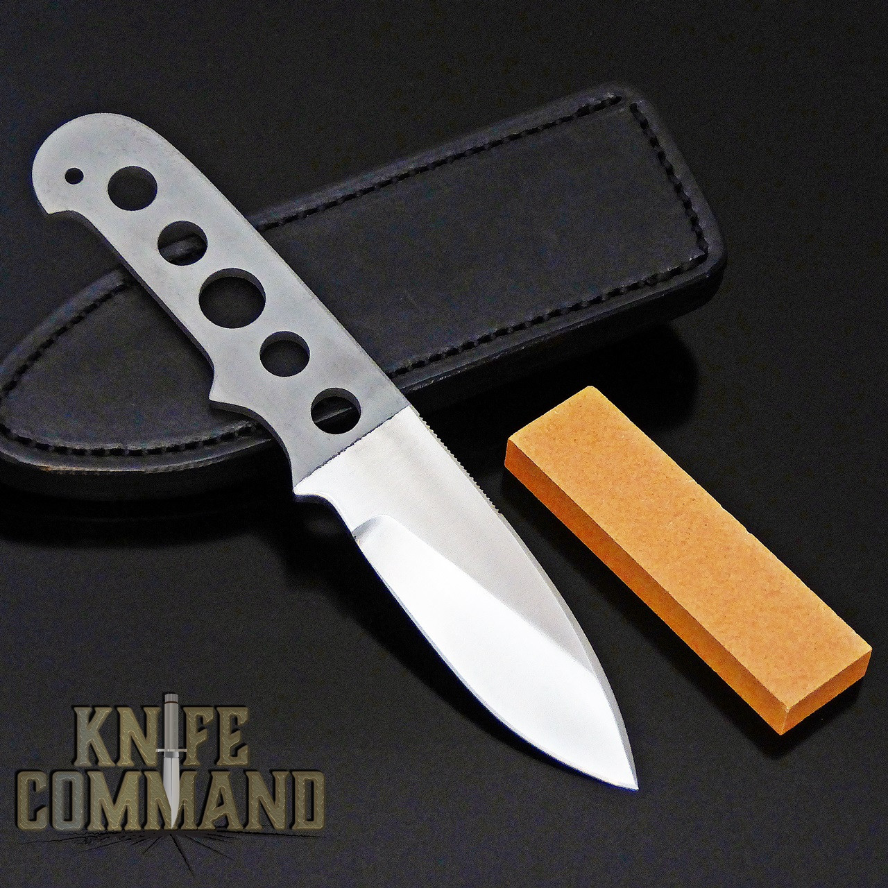 Skeleton handle for less weight.  Hone included.