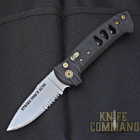 Knives of Alaska Strike Force Automatic Knife Black Micarta 00916FG