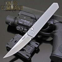 Boker Pro-Tech Burnley Kwaiken Automatic Knife Grey Stonewash 06EX290