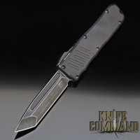 Guardian Tactical Recon-035 OTF Knife Black Stonewash Elmax Auto 93621