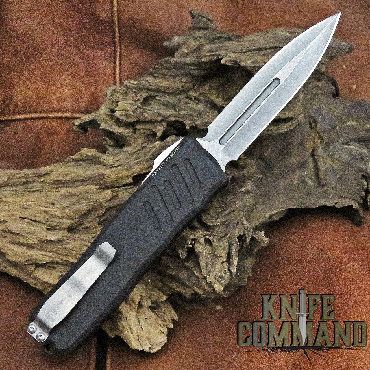 Guardian Tactical Recon-035 Double Edge OTF Automatic Knife Stonewash 93531