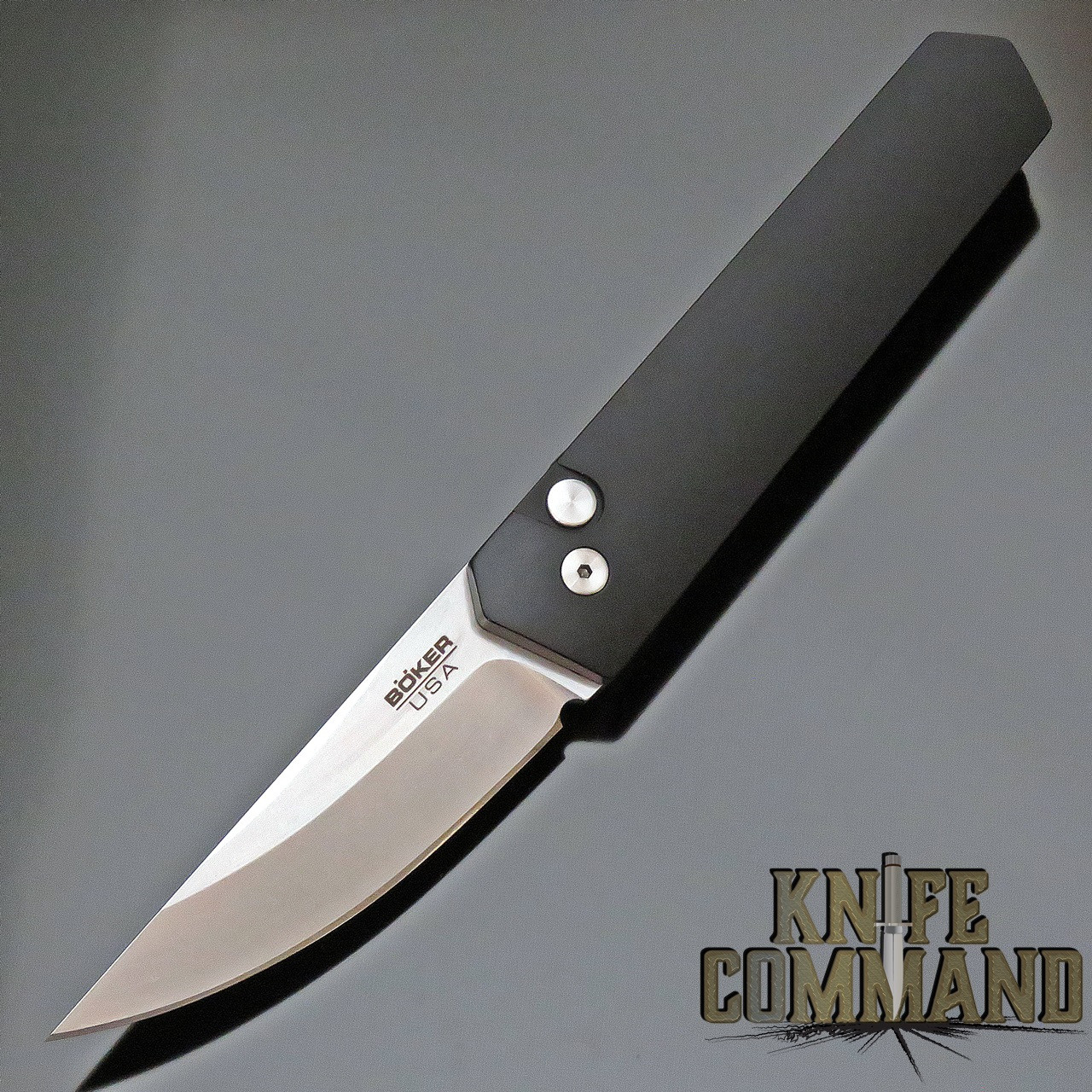 Boker Pro-Tech Burnley Kwaiken Compact Automatic Knife Stonewash 01BO254