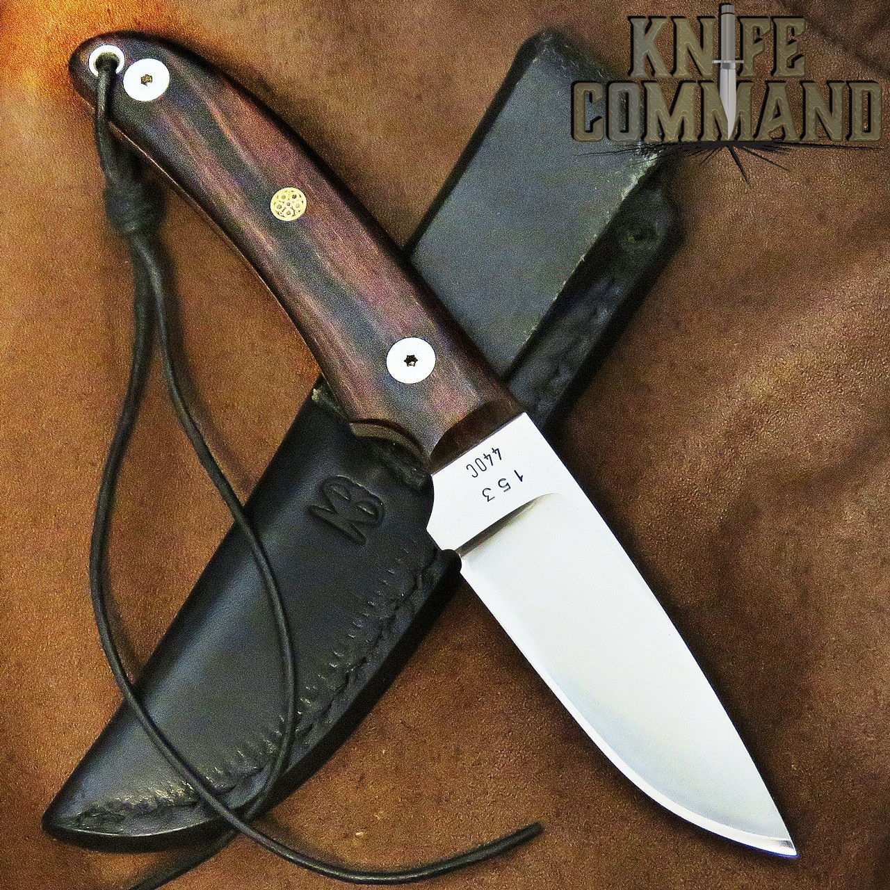 Klotzli Knives Rare Model 14 Hunter Desert Ironwood Fixed Blade Knife