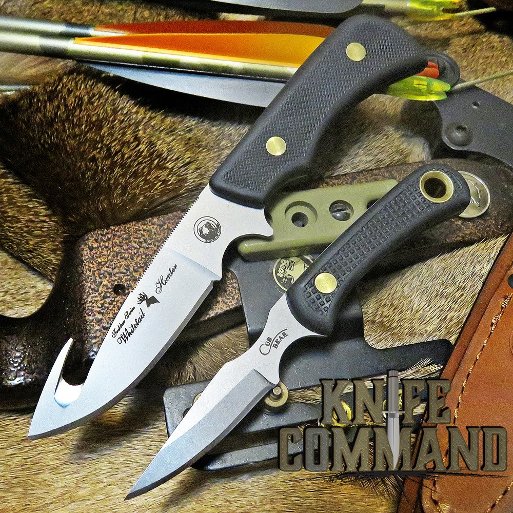 Knives of Alaska Caribou Suregrip Hunting Knife Combo 00015FG - KnifeCommand