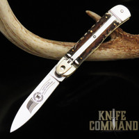 Hubertus Solingen Limited Edition NRA 2nd Amendment Stag Springer Automatic Knife