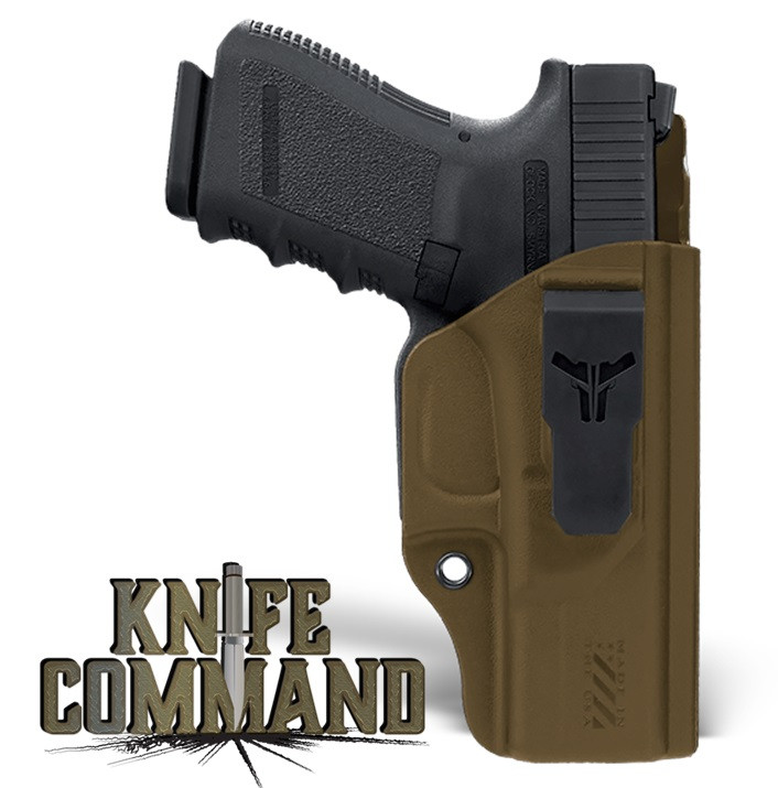 BladeTech Klipt Appendix IWB Pistol Gun Holster Dark Earth Concealed