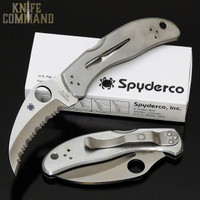 Spyderco Harpy SS Serrated Edge Japan Market Knife