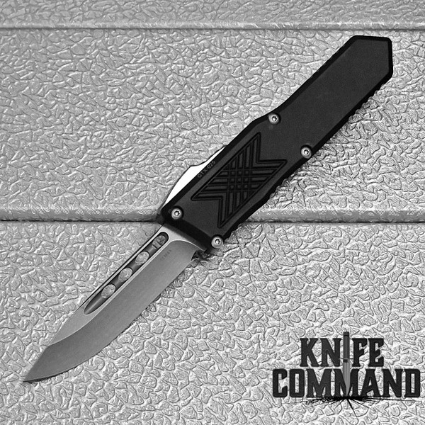 Guardian Tactical GTX-025 OTF Automatic Knife Elmax Stonewash Drop-point 12-3511