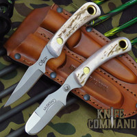 Knives of Alaska Muskrat Cub Bear Stag Hunting Knife Combo 00101FG