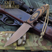 Spartan Blades Harsey Tactical Trout Knife Flat Dark Earth / MultiCam Nylon Sheath SB43DECMNLMC