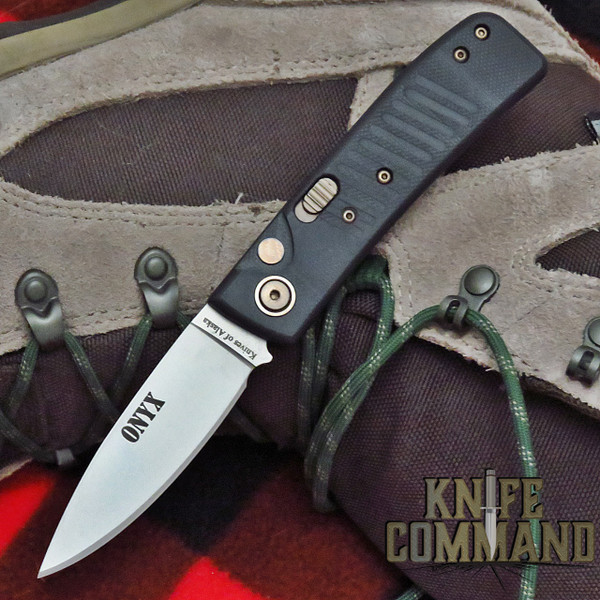 Knives of Alaska Onyx Automatic Knife Black G10 00946FG 