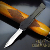 Boker Plus Lhotak Falcon OTF Automatic Knife Black 06EX225 Cobratec Knives
