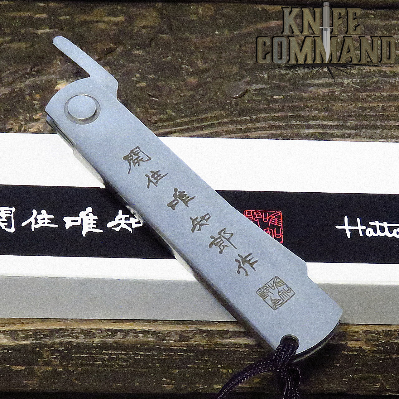 Hattori Knives Higonokami Tanto Folding Knife San Mai VG-10 Blade