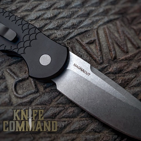 Pro-Tech Knives Tactical Response TR-3 MC1 Automatic Knife Folder 3.5" Stonewashed CPM Magnacut Blade