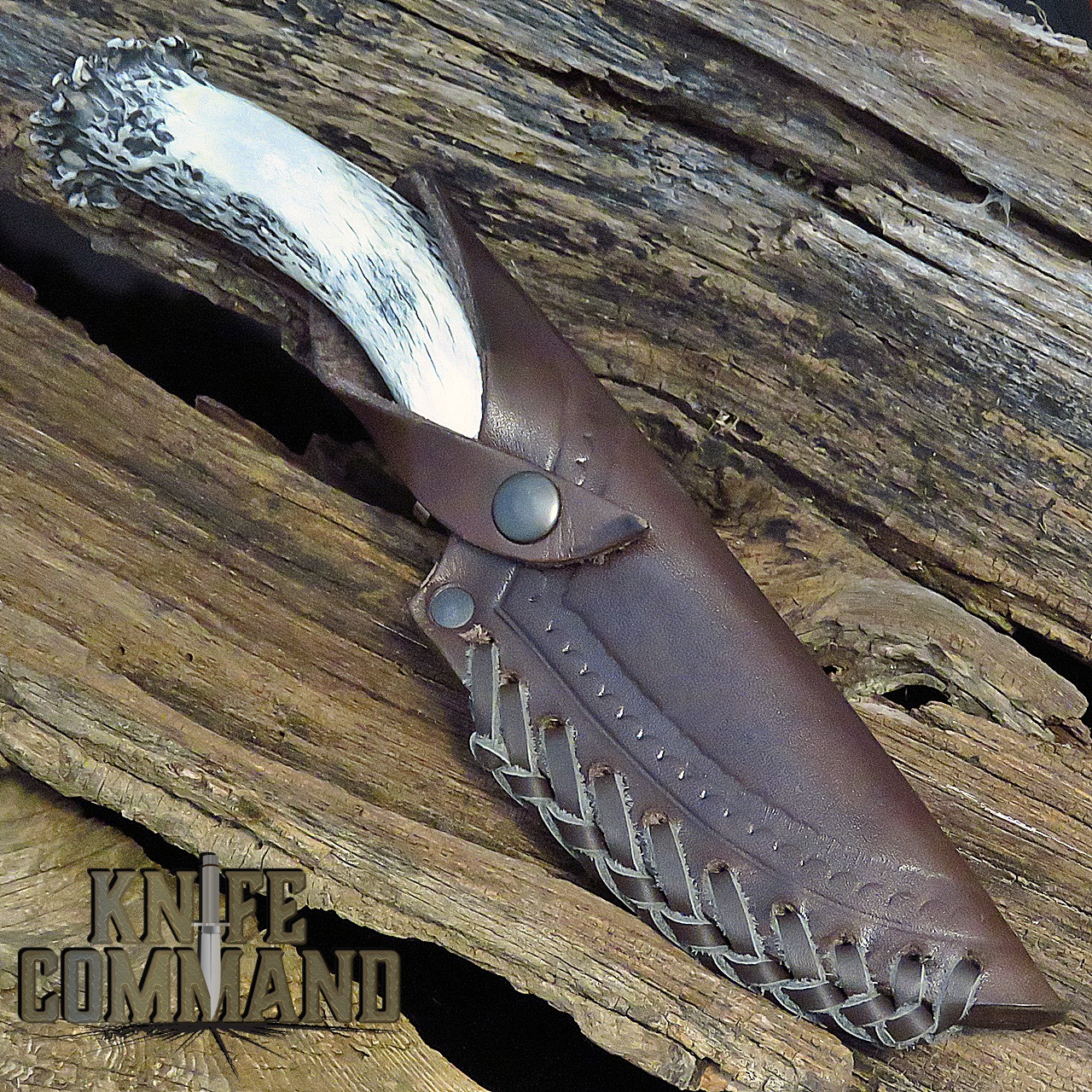 Silver Stag Tool Series Hunter SS6.0 Crown Stag Hunting Knife 6" Clip Point Bowie 1095