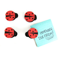 Clip Magnets - Ladybug