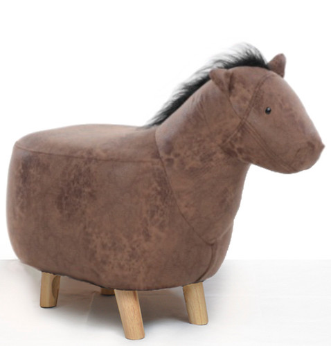 large horse animal stool