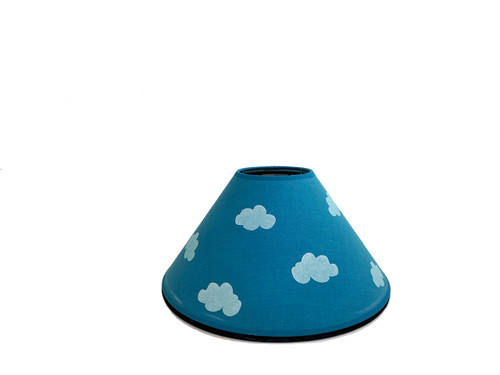 blue cloud lampshade