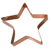 Christmas Star Copper Cookie Cutter