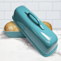 Sassafras Superstone® La Cloche® Bread Baker with Aquamarine