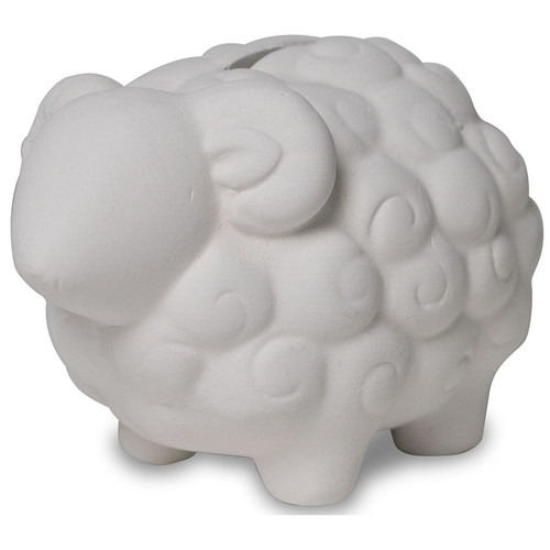 Paint Your Own Sheep Bank Sassafrasstore