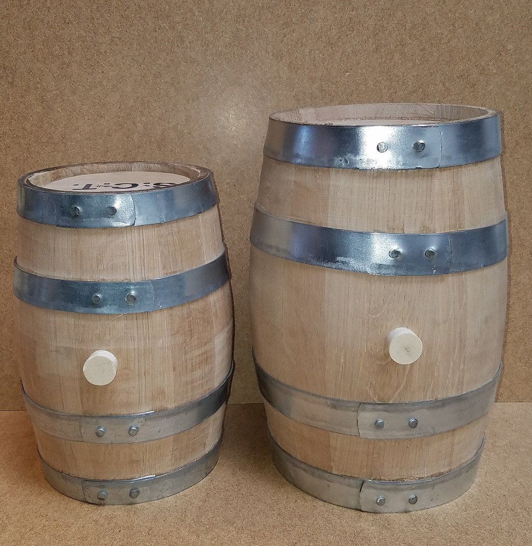 2l charred oak barrel