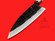 Ikenami Hamono | double-bevel deba | 180mm・7.1" |  Shirogami#1 | Knife Japan