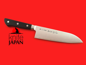 Moriya Munemitsu YHC Santoku | Aogami Super / Gingami #3 stainless | 180mm ・ 7.1" | Knife Japan