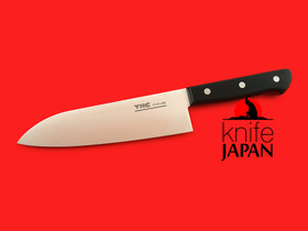 Moriya Munemitsu Santoku-bocho | Gingami #3 stainless | 180mm・7.1" | Knife Japan