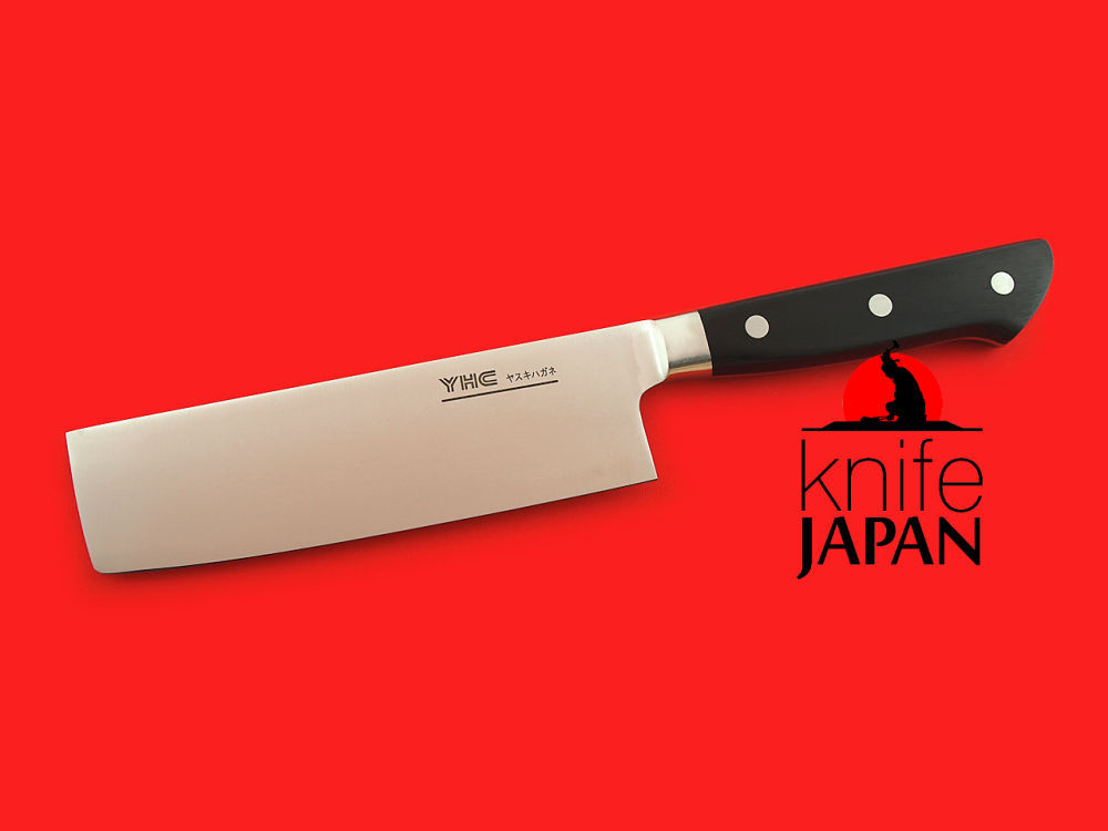 Stainless Nakiri by Moriya Munemitsu YHC | 160mm | Knife Japan