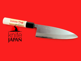 Iwami Okamitsu Hamono | Kataha deba-bocho | 165mm・6.5" | Knife Japan