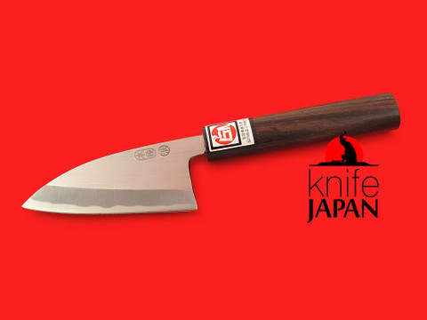 Ikenami Hamono | Left-handed single bevel ajikiri | 95mm・3¾" | Knife Japan