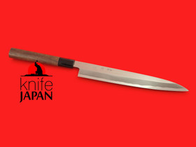 Sasaoka Hasamiya Yanagiba sashimi knife | 210mm・8¼" | Walnut handle | Knife Japan