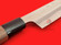 Sasaoka Hasamiya Yanagiba sashimi knife | 180mm・7.1" | Walnut handle | Knife Japan