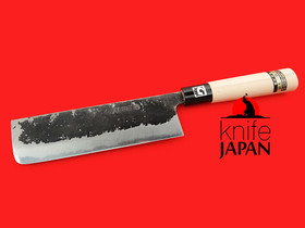 Minomo Hamono hand-forged nakiri-bocho | 165mm・6½" | Aogami #2 | Knife Japan