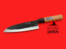 Yoshimitsu Hamono Santoku | Aogami Super | 165mm・6½" | Knife Japan