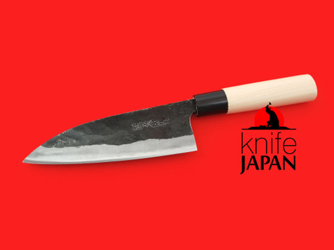 Nakamura Hamono | Double-bevel deba-bocho | 165mm・6½" | Aogami#2 | Knife Japan
