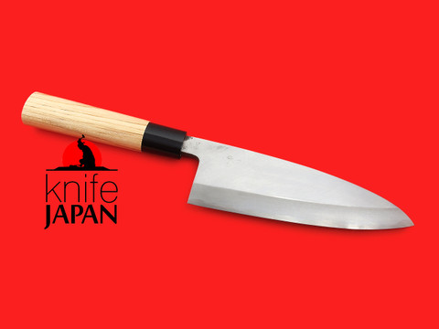 Kawatsu Hamono | Kataha deba-bocho | 165mm ・ 4¾" | Aogami #2 | Knife Japan