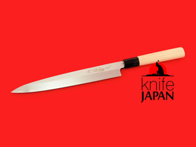 Moriya Munemitsu YHC | Left-handed yanagiba sashimi-bocho | Aogami #2 | 240mm ・ 9½" | Knife Japan