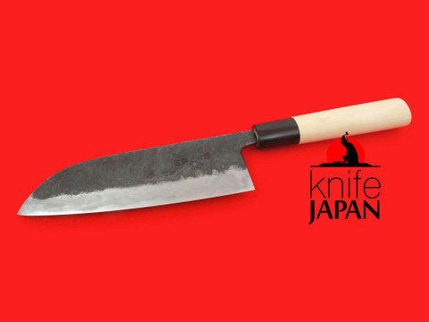 Okubo Kajiya santoku-bocho | Aogami#2 | 170mm・6.7" | Knife Japan