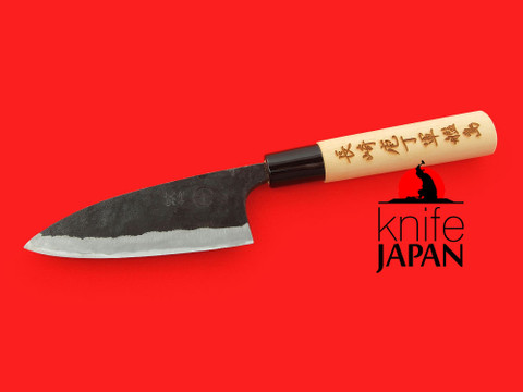 Kuwahara Kaji Kobo | Double-bevel deba-bocho | 120mm・4¾" | Knife Japan