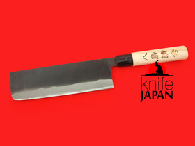 Yashima Nogu Kogyo Nakiri-bocho | Shirogami #1 | 180mm・7.1" | Knife Japan