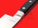 Moriya Munemitsu Santoku-bocho  | 160mm ・ 6.3" | Gingami # 3 Stainless Steel | Knife Japan