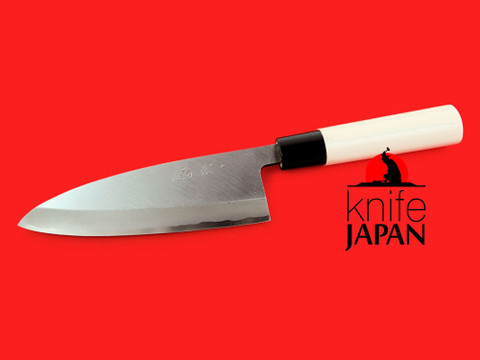 Iwami Okamitsu Hamono | Left-handed deba-bocho | 165mm・6.5" | Knife Japan