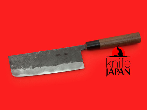 Okubo Kajiya nakiri-bocho | Aogami#2 | 180mm・7.1" |  Knife Japan