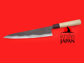 Yoshimitsu Kajiya Wa-gyuto | shirogami #2 | 270mm・10.6" | Knife Japan